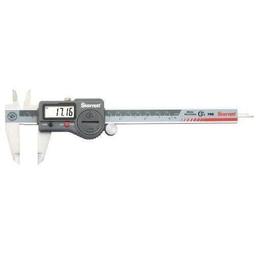 Starrett IP67 vattentät digital bromsok med datautgång 0 till 150 mm - 798B-6-150