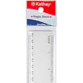 Miniatyrbild 1 av 2: Plast regel - Kathay - 86420400 - 50 cm - Transparent - Skolanvändning