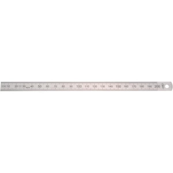 Flexibel stållinjal 150x13x0,5mm 1/2 HP