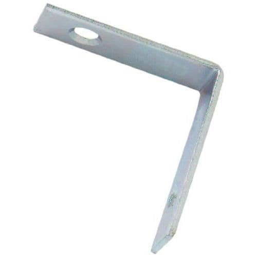 Bulk Hardware BH01107 10-pack zinkade hörnbeslag 25 mm