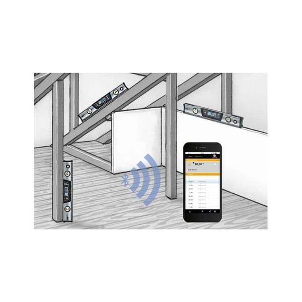 Elektronisk vattenpass - LASERLINER - DigiLevel PRO 60 - IP 54 - Mätning 360° - Ljudguidning
