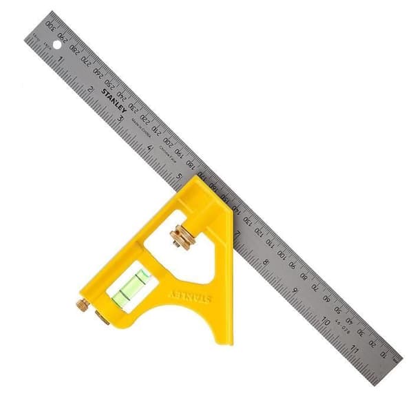 STANLEY formgjuten kombinationsfyrkant - 300 mm