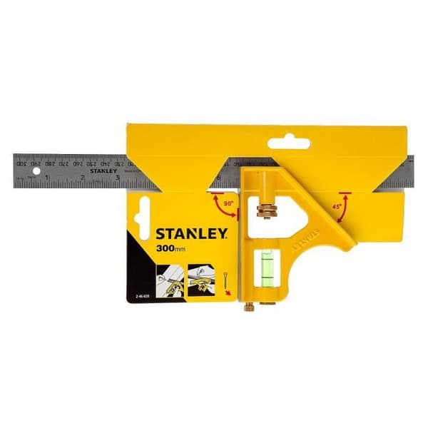 STANLEY formgjuten kombinationsfyrkant - 300 mm