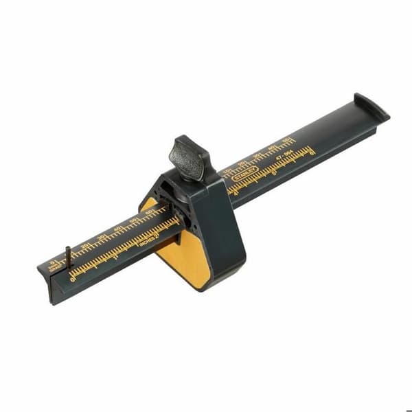 Trusquin - Stanley - 215 mm - Plast - Metallstopp - Indelning 2 mm