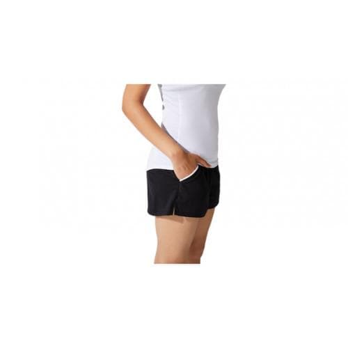 ASICS Court Shorts Black w Pockets Women