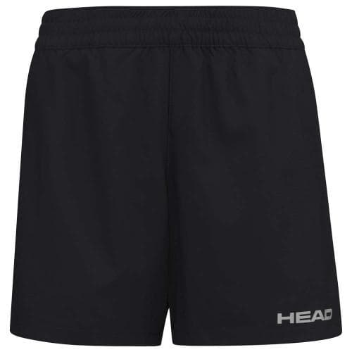 HEAD Club Shorts Black w Pockets Women