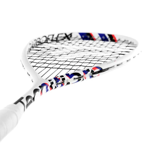 Tecnifibre Carboflex X-top V2 120 Squash-maila Hopeinen