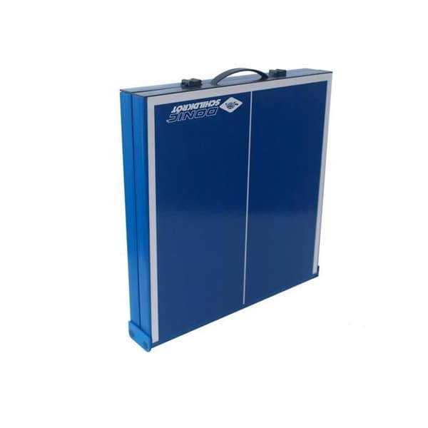 Set mini ping pong-bord - SCHILDKRÖT - Mini-bord 68x33x9 cm - 2 mini-racketar i PVC - Boll i ABS - Nät - Fällbart bord