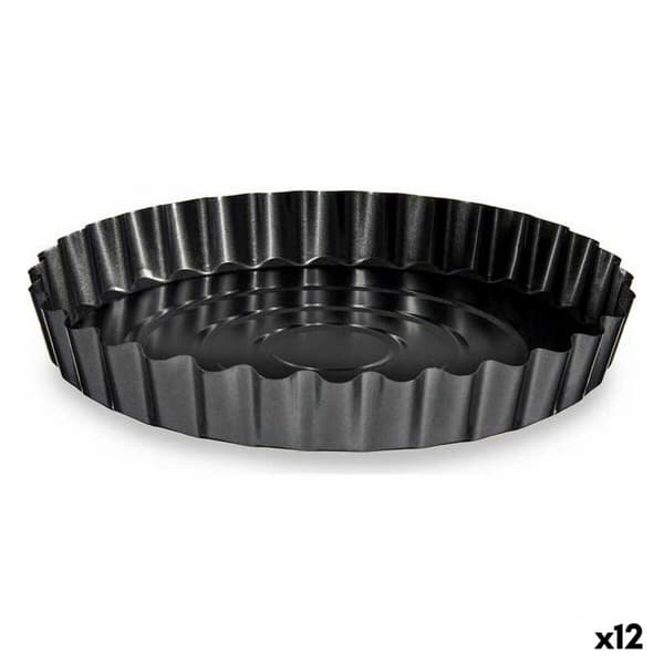 Ugnsform Kinvara CK56493 Mörkgrå Metall Kolstål Ø 28 cm (12 antal)