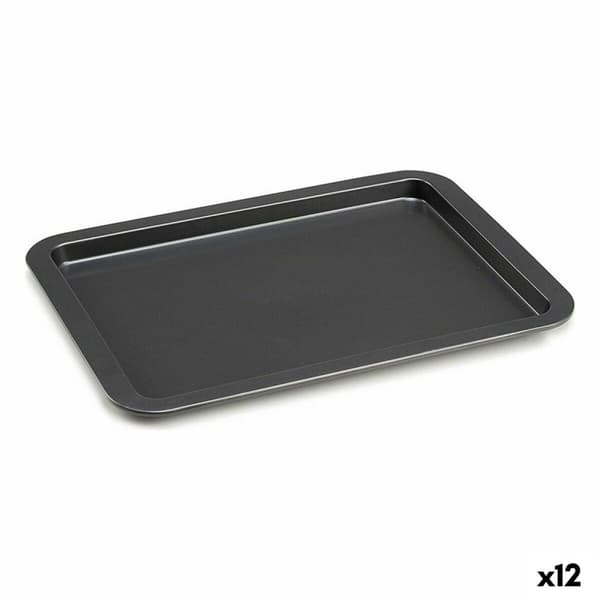 Ugnsplåt Kinvara CK56483-49 Grå Metall 48 x 3 x 33,5 cm (12 antal)