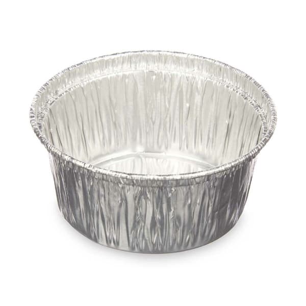 Bakform Kinvara 30228 Silvrig Aluminium 8,5 x 8 x 8,5 cm Disponibel Rund (12 antal)