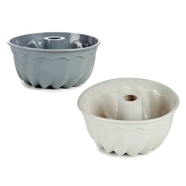 Bakform Kinvara HH026 Ljusgrå Mörkgrå Silikon 22 x 10 x 22 cm Ring (6 antal)
