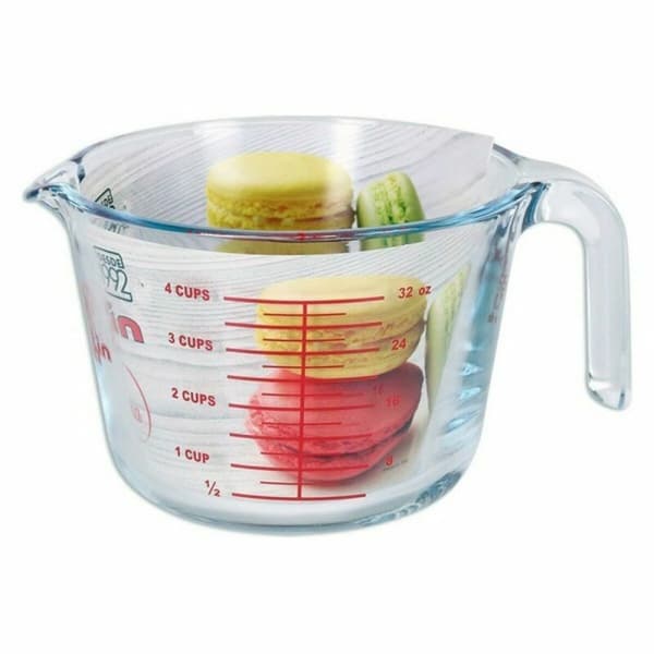 Måttkanna Quttin 1 L Glas (6 antal)