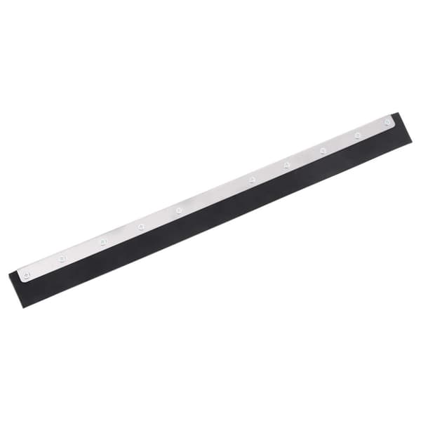 vidaXL Golvskrapor 75x2x5 cm stål och gummi