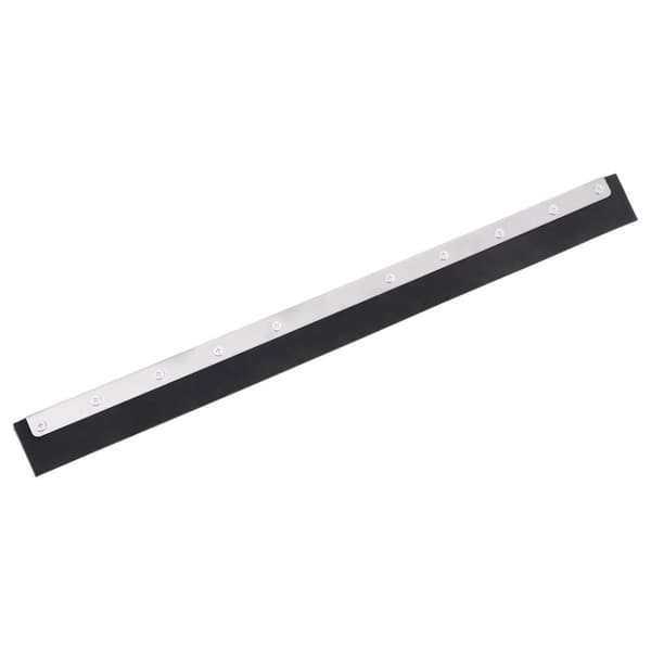 vidaXL Lattialastan päät 5 kpl 75x2x5 cm teräs ja kumi