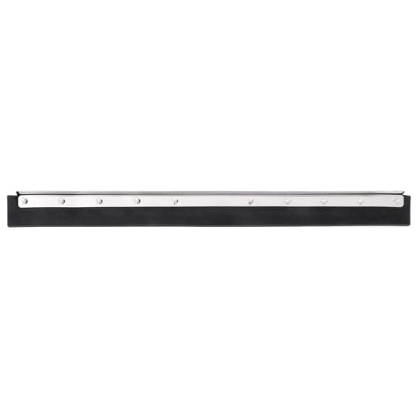 vidaXL Lattialastan päät 5 kpl 75x2x5 cm teräs ja kumi