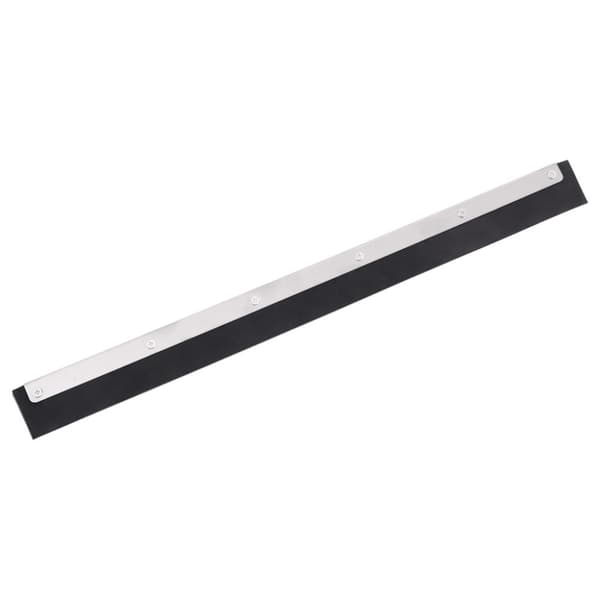 vidaXL Lattialastan pää 45,5x2x5 cm teräs ja kumi