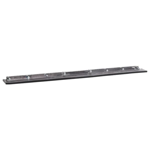 vidaXL Lattialastan päät 5 kpl 60,5x2x5 cm teräs ja kumi