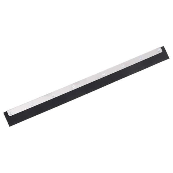 vidaXL Lattialastan päät 5 kpl 55x2x5 cm teräs ja kumi