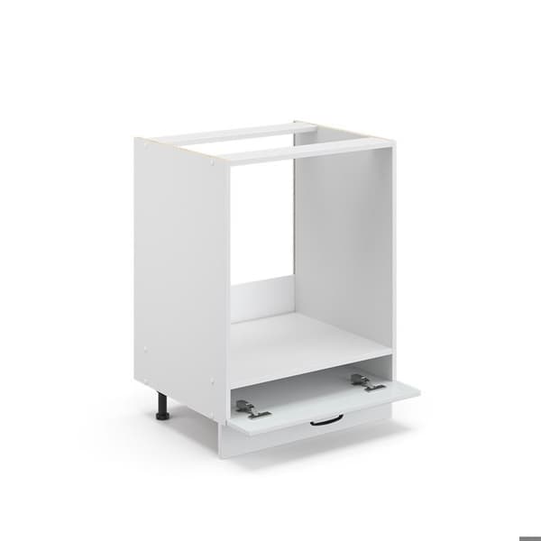 Meuble för ugn Fame-Line, 60cm, PT Marmor, Vit lantstil, Vit, Vicco