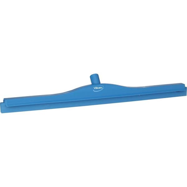 Vikan Golvskrapa - 77153 - Gurkskrapa, Ultra Hygienic, DBL Blade, 71,1 cm, PP/RB BL, Blå, L