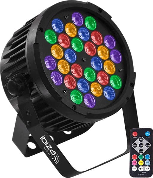 IBIZA Par LED RGBA-UV
