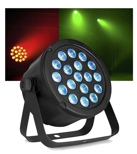 BeamZ SlimPar45  18 x 3W 3in1 RGB DMX