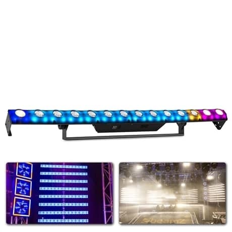 Beamz LCB14 LED BAR 14x3WW+56 SMD Pixel Svart