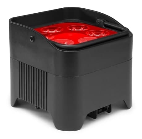 Beamz BBP96SB Designljus Trossl/väggljusPar 12Wx6 RGBWA-UV dioder 6in1 WDMX