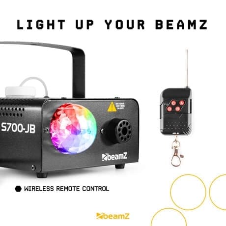 BeamZ S700-JB rökmaskin, discoljus, LEDeffektljus