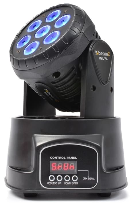 BeamZ MHL74 Wash 7x10W QUAD 12chDMX