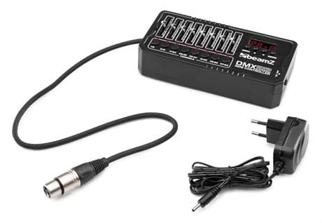 BeamZ DMX-512MINI ljuskontroll uppladdningsbar batteridrift