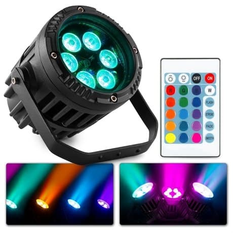 BeamZ – BWA63 – FOCO PAR ALUMINIO IP65, 6x 3W 3-en-1 LEDs Mezcla De Color Rgb Resistente A Intemperie Ip65 Para Uso Exterior BeamZ – BWA63 – FOCO PAR ALUMINIO IP65, 6x 3W 3-en-1 LEDs Mezcla De Color Rgb Resistente A Intemperie Ip65 Para Uso Exterior