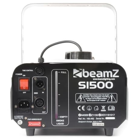 BeamZ S1500 Smokemachine DMX/timer cntrl