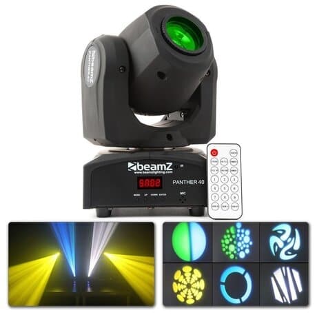 BeamZ Panther 40 Led Spot IRC Svart