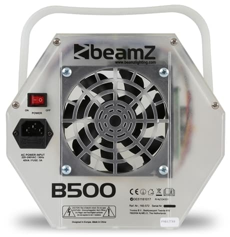 BeamZ B500LED Bubbelmaskin LED RGB