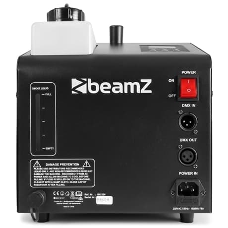BeamZ SB1500LED Smoke & Bubble Machine Si