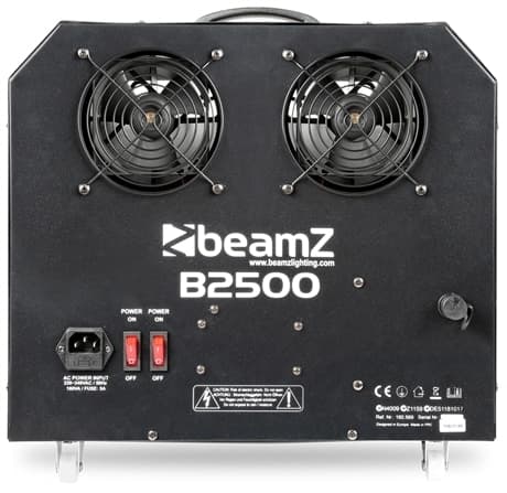 BeamZ B2500 dubbel bubbelmaskin stor modell