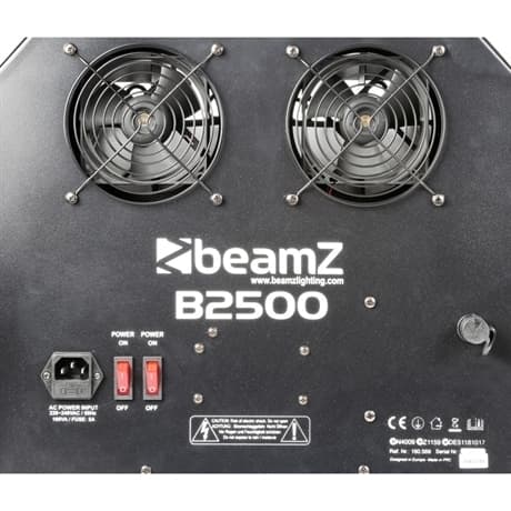 BeamZ B2500 dubbel bubbelmaskin stor modell