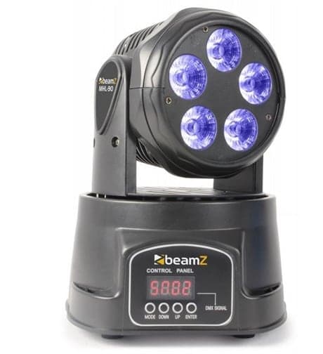 BeamZ MHL90 Wash 5 x 18W RGBAW-UV 6 in 1