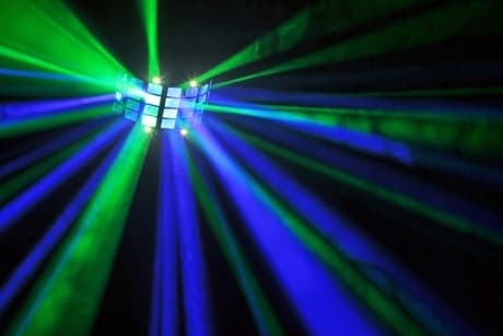 BeamZ LED Butterfly Derby 3x3W RGB, SMD Strobe