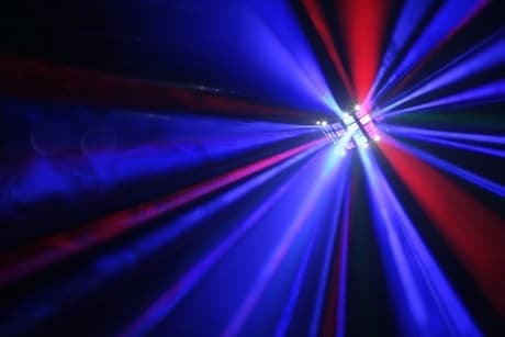 BeamZ LED Butterfly Derby 3x3W RGB, SMD Strobe