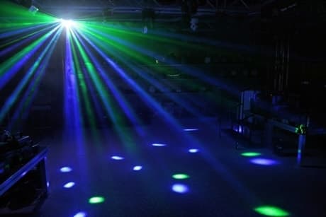 BeamZ LED Butterfly Derby 3x3W RGB, SMD Strobe