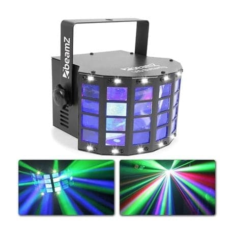 BeamZ LED Butterfly Derby 3x3W RGB, SMD Strobe