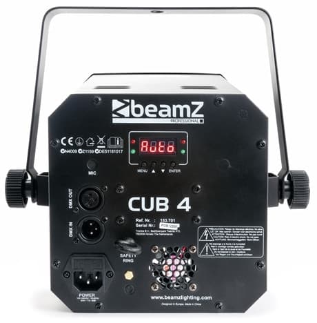 BeamZ LED Cub4 II 2x10W Quad+64RGB, XIR