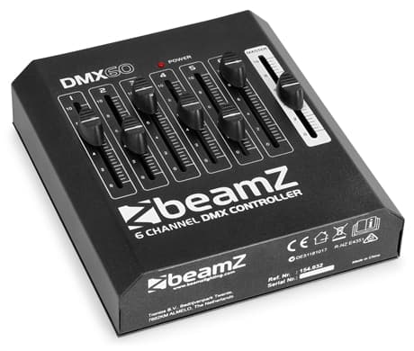 BeamZ DMX060 ljuskontroll 6 kanaler