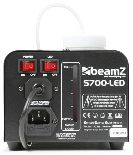 BeamZ S700LED Rökmaskin med Iseffekt med LED ljus