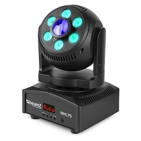 BeamZ MHL75 Led Spot30W+6xRGBW Wash IRC
