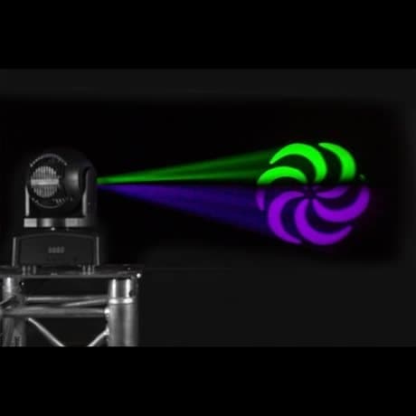 BeamZ MHL75 Led Spot30W+6xRGBW Wash IRC