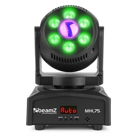 BeamZ MHL75 Led Spot30W+6xRGBW Wash IRC